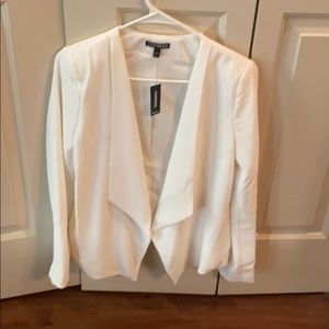 Express white blazer